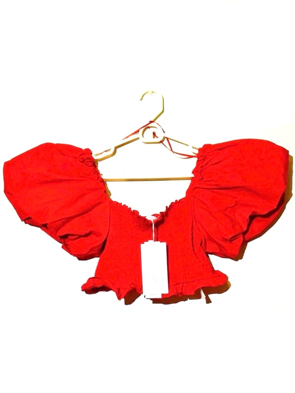 ZARA Woman’s puff sleeve crop top🔥🔥 - Picture 6 of 6